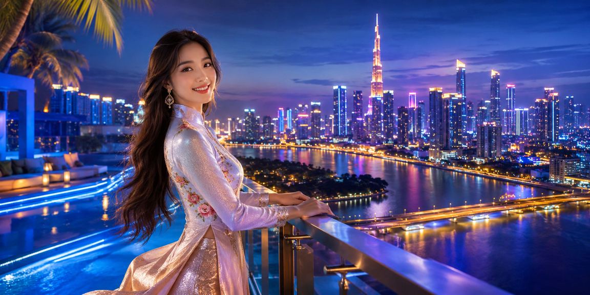 Người chơi tham gia card game truyền thống tại Hồ Chí Minh với trang phục áo dài