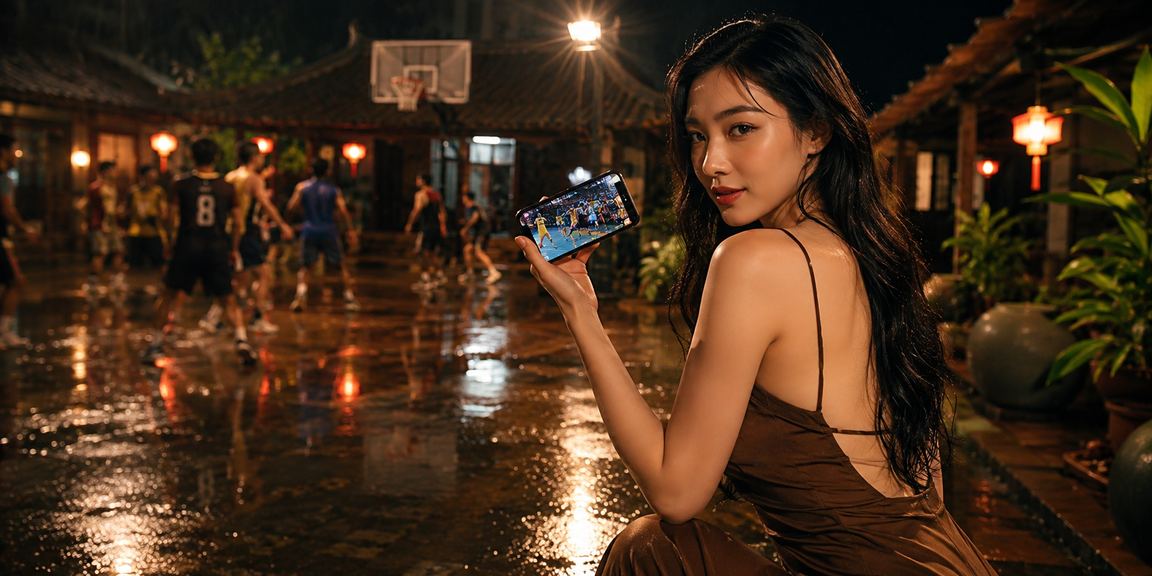 Người dùng xem thông tin cược bóng rổ tại Ninh Bình bên tách cà phê